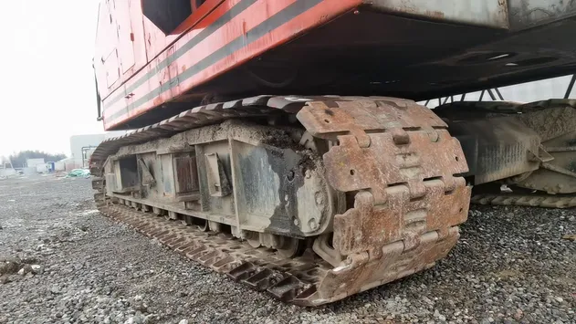 Grúa de Oruga Hitachi 180-3 con toneladas de capacidad de carga 50