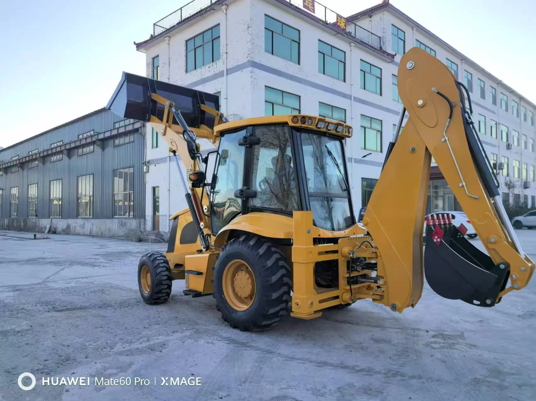 Nuevo y Usado Mini Excavadora Rueda 420 Cat 416 420f 420e 430 Segunda Mano Jcb 3cx 4cx 4WD Bobcat Retroexcavadora Remolcable