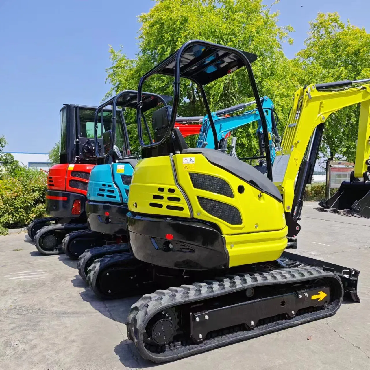 Envío Gratis Precio de Fábrica Mini Excavadora 3.5 Ton EPA Usada en Granja Nueva Excavadora de Oruga Motor Japonés Máquina Pequeña Excavadoras 1 Ton 2 Ton Máquina
