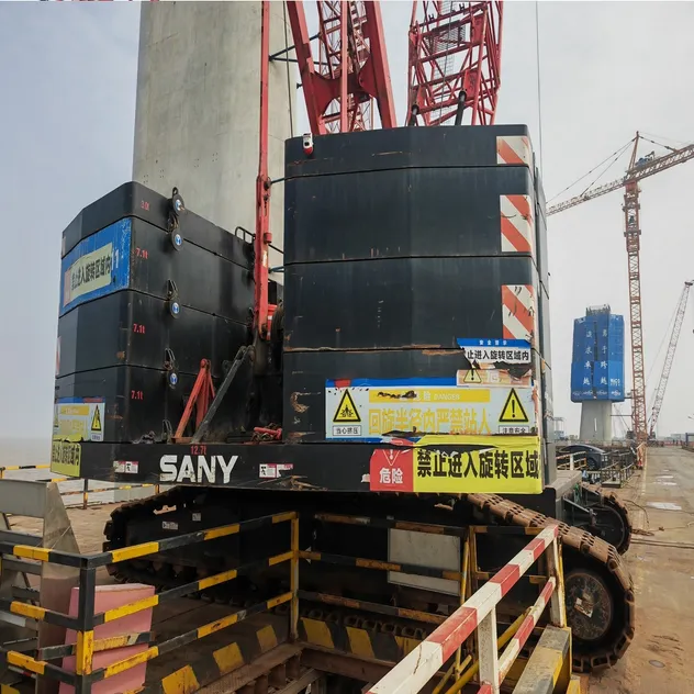 Nuevo Stock Entrante 2021 Año Sany 1500A 150t Grúa Oruga Usada