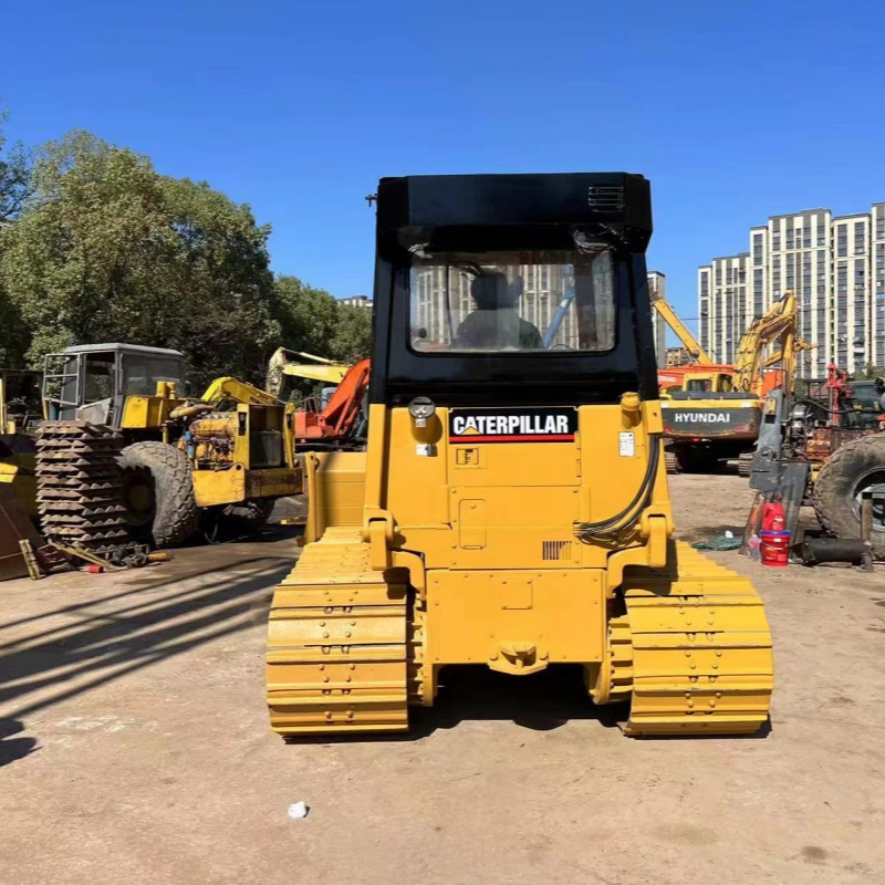 Bulldozer Caterpillar Usado de Alta Calidad Bulldozer Cat D5c D6 D8 Bulldozer de Cadenas Bulldozer de Oruga