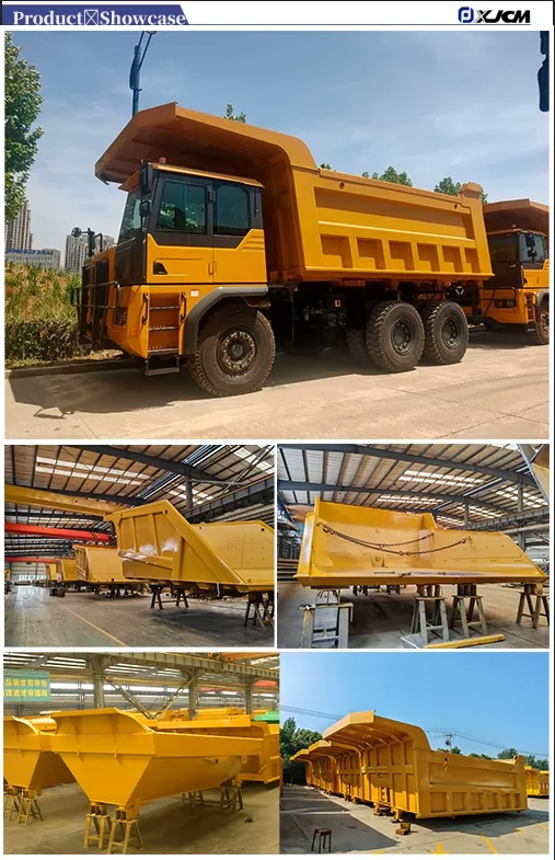 Cuerpo de camión volquete rígido personalizado para minería