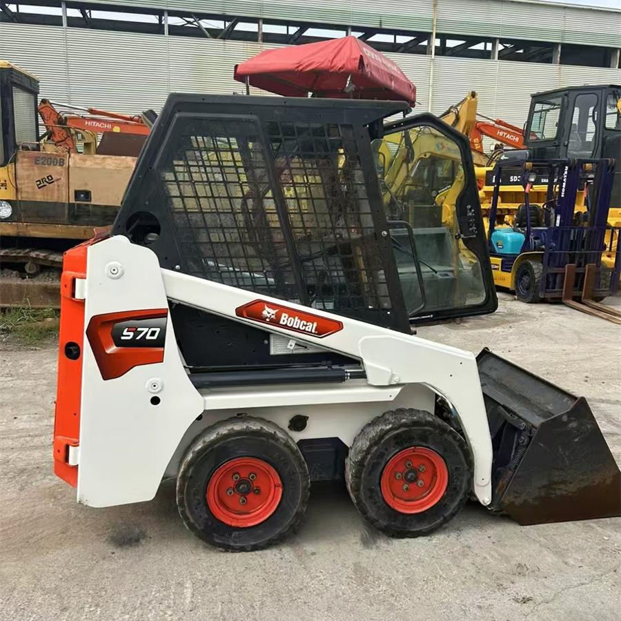 Mini cargadora Bobcat usada S70 S130 S160 S185 S220 S300 S450 S550 S750 retroexcavadora para la venta