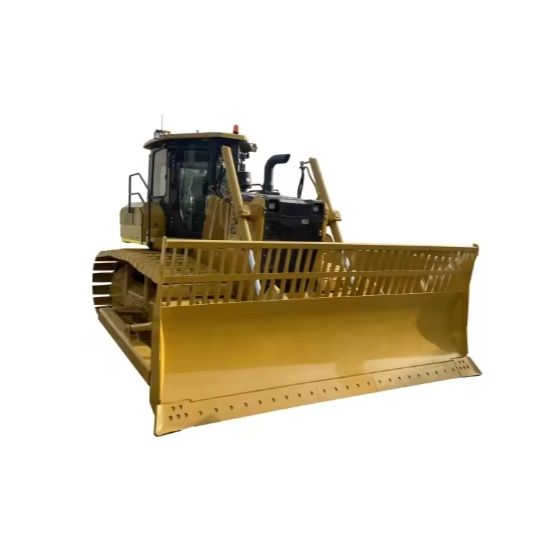 Usado Crawler de Alta Resistencia 100HP 120HP Rueda de Swamp Bulldozer Agrícola Ripper Maquinaria de Construcción Caterpillar Cuchilla Recta Pista Estándar Euro III Bulldoze