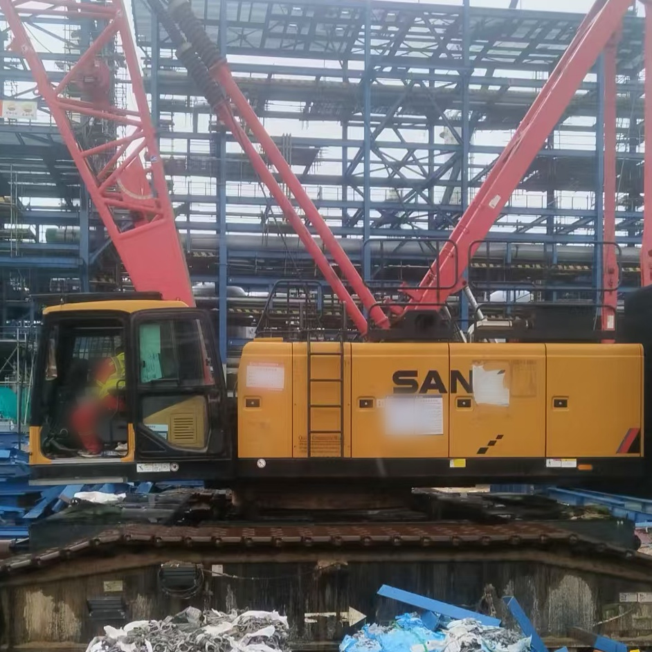 Nuevo Stock Entrante 2021 Año Sany 1500A 150t Grúa Oruga Usada