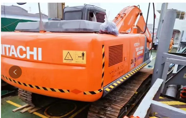 Transporte marítimo de maquinaria de construcción pesada