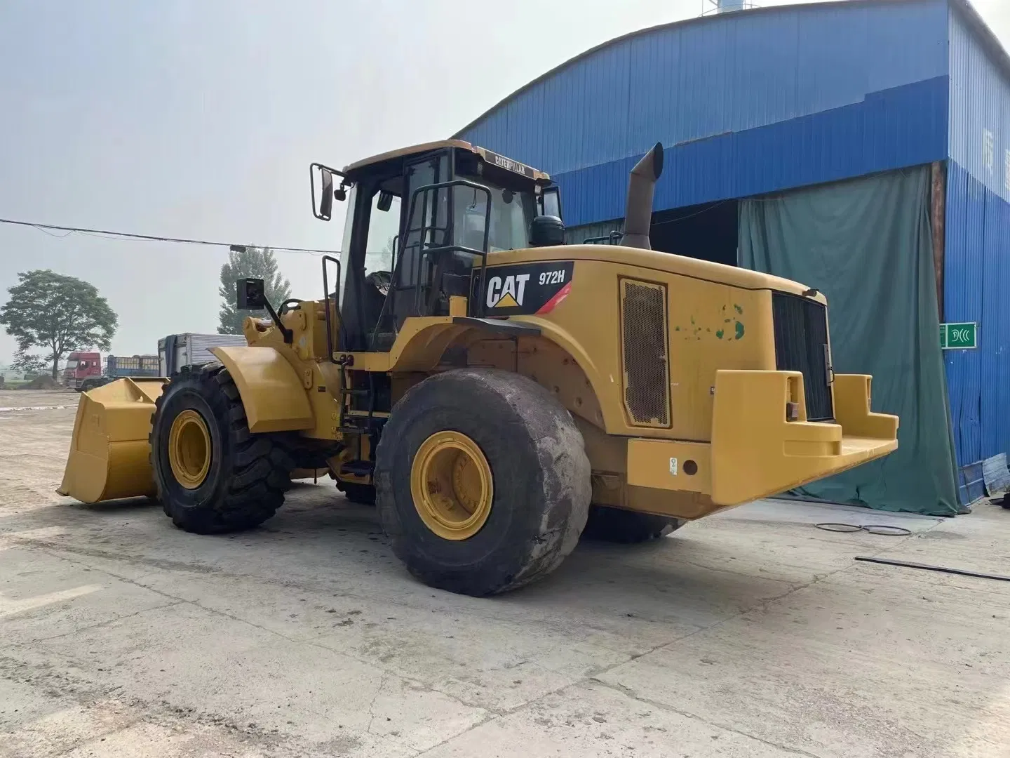 Maquinaria Pesada Caterpillar Usada Cat 972h 966h Cargadora / Cargadora Antiguo Oruga 966 950 980 Cargadora, Baja Edad