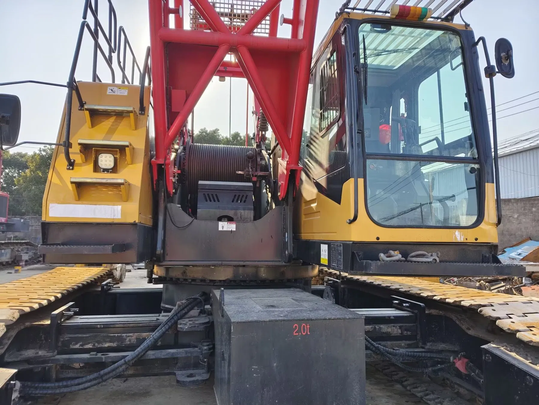 Grúa de Oruga Sany 2021/2020/2022/2023 Usada de Alta Calidad en Venta Scc850A 85ton