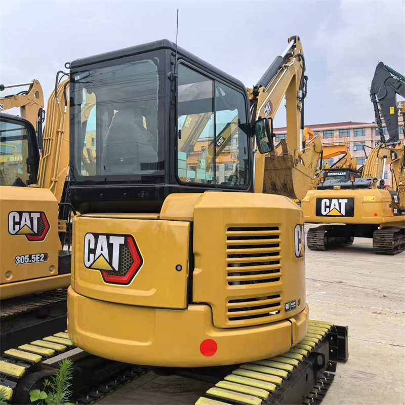 Maquinaria original usada Excavadora Cat 303,5E Marca Caterpillar de segunda mano Mini excavadora hidráulica Digger para la venta
