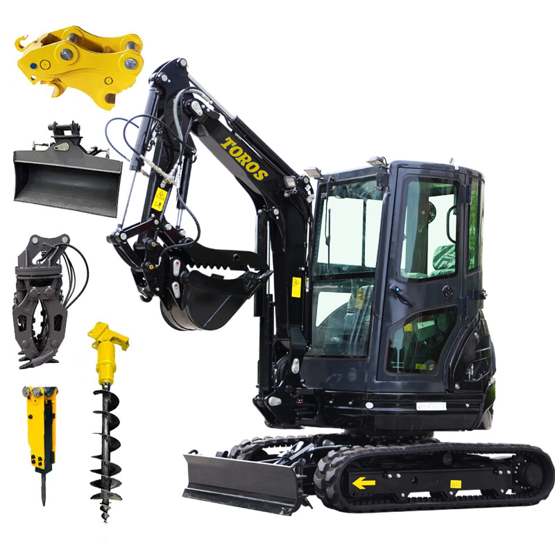 Excavadora retro hidráulica pequeña de oruga 1 Ton 2 Ton 3 Ton 3.5 Ton mini excavadora 4 Ton venta excavadora mini barata precio de fábrica CE/EPA excavadora pequeña usada