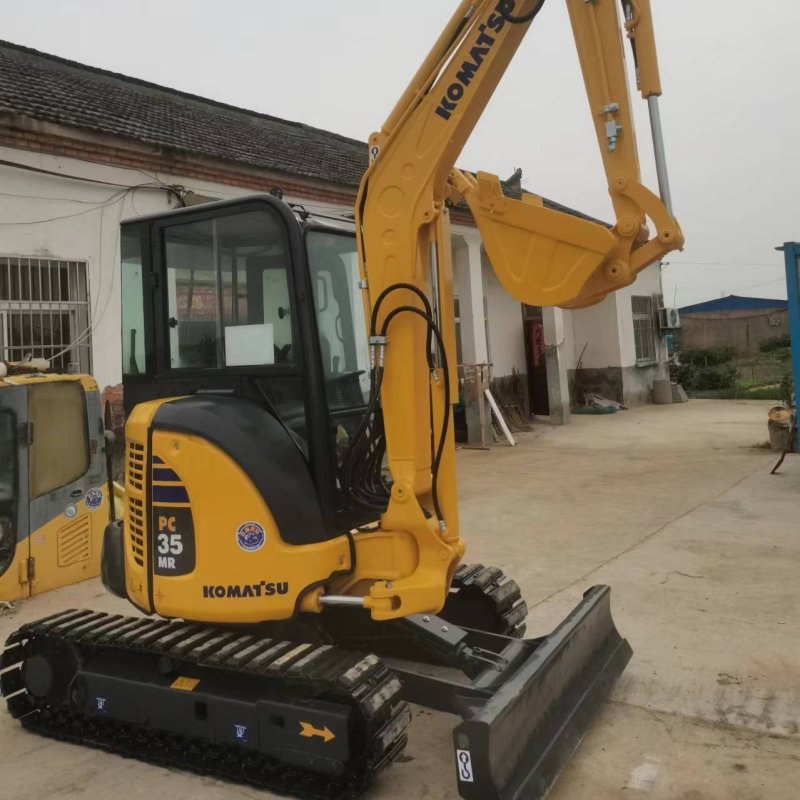 Condición Original Usado Komatsu PC35 Mini PC55 PC56 con Cabina Excavadora Japonesa
