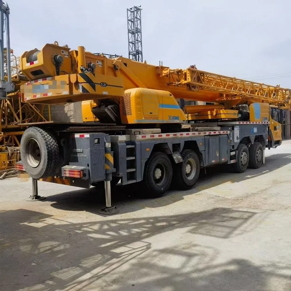 Respuesta de Alta Velocidad Xct55L5 55t Grúa Todo Terreno Usada con Brazo Hidráulico
