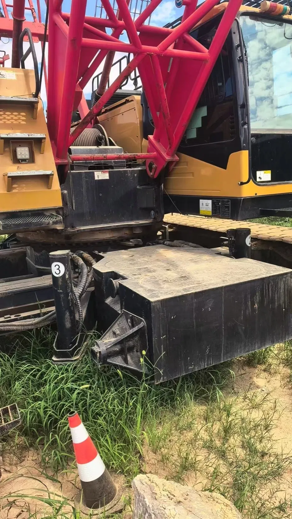Grúa de Oruga Usada Premium 2023 Sany Scc850A-6 85ton en Venta