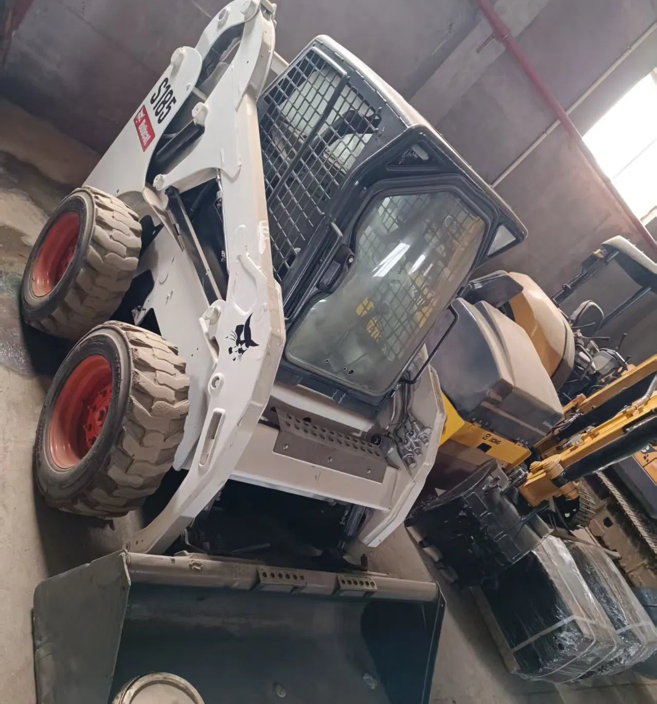 Mini Cargador Bobcat S130/S150/S160/S185/S220/S300 en Stock Usado Varios Modelos Cargador Bobcat Cargador de Oruga Usado S185 Cargador Bobcat