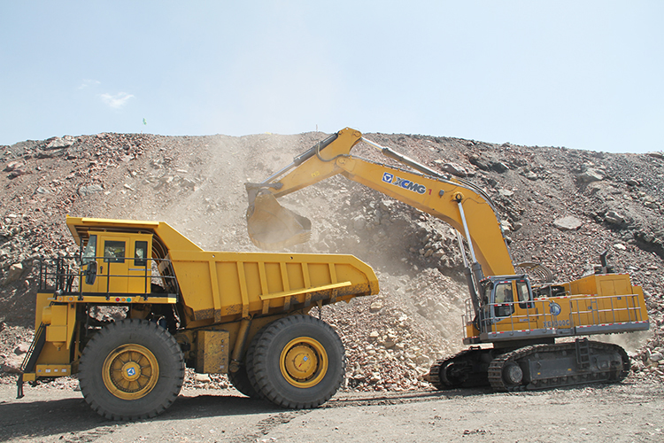 XCMG Oficial Usado 90 Toneladas Camión Volquete de Minería Xdm100 con Eje Doble Rígido Precio