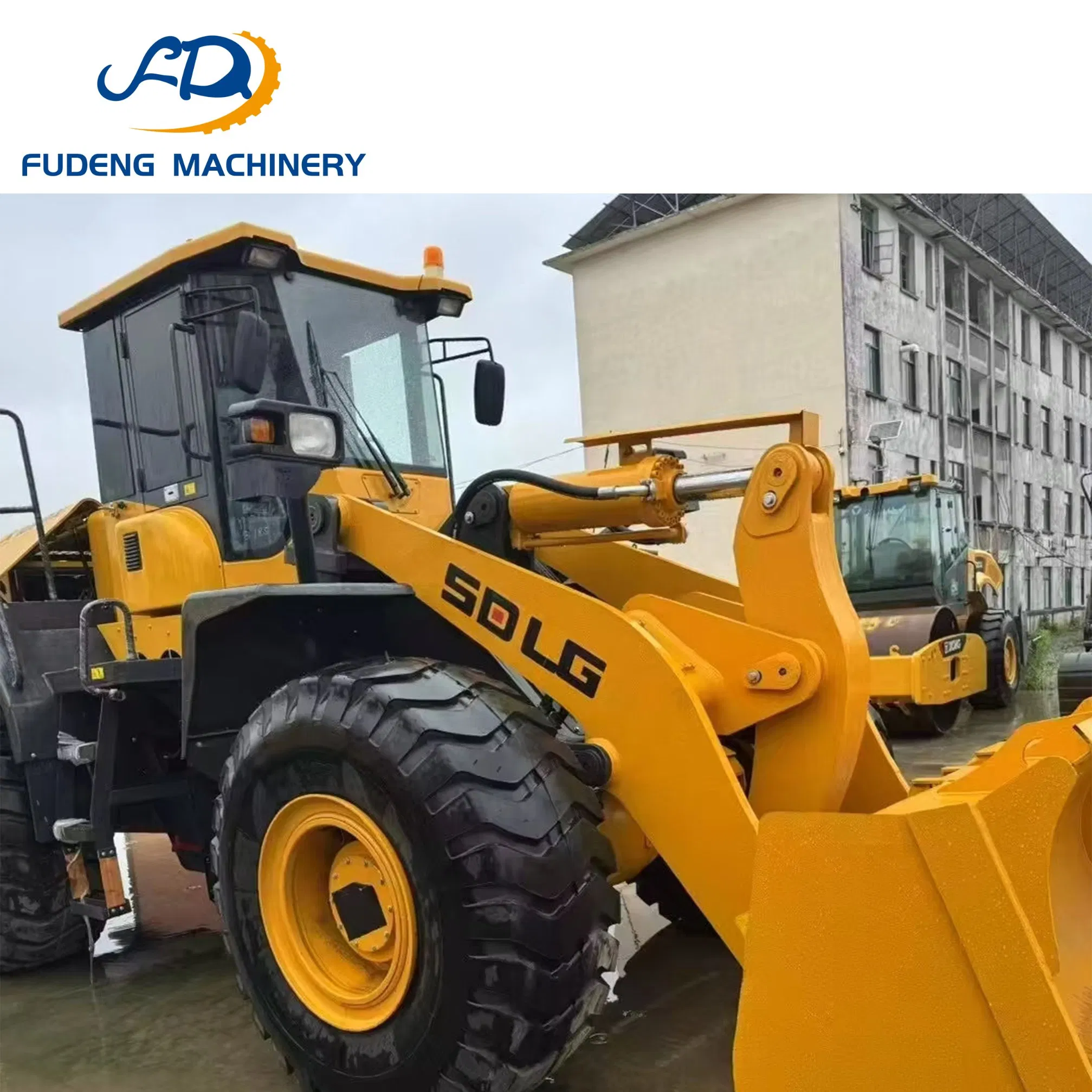 Cargadora de Ruedas Lingong 956L Usada de Alto Rendimiento con Hidráulico Frontal en Venta