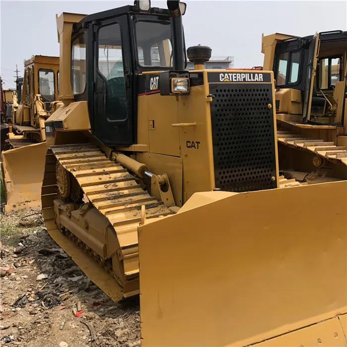 Bulldozer Original Usado D5m de Oruga Completa - Bulldozer para Humedales, Productos Especiales para Pantanos Peso de Trabajo 11 Toneladas Bulldozer de Segunda Mano