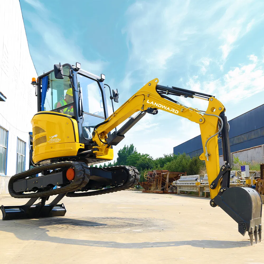 Fábrica Terrestre Mayorista EPA 3.5ton Mini Excavadora 1.2 Tonelada Excavadora de Oruga 1ton Precio Usado Trencher 1200kg Euro 5 CE Hidráulica Pequeña Excavadora 2ton Envío Gratis