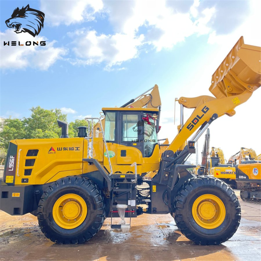 Sdlg956f Cargadora de ruedas usada 936L Segunda mano 966 950 Caterpillar 90% Nueva Sdlg 956 LG956 LG956L L956f L968 Liugong Clg856 Clg856h Precio bajo en todas las marcas de cargadoras