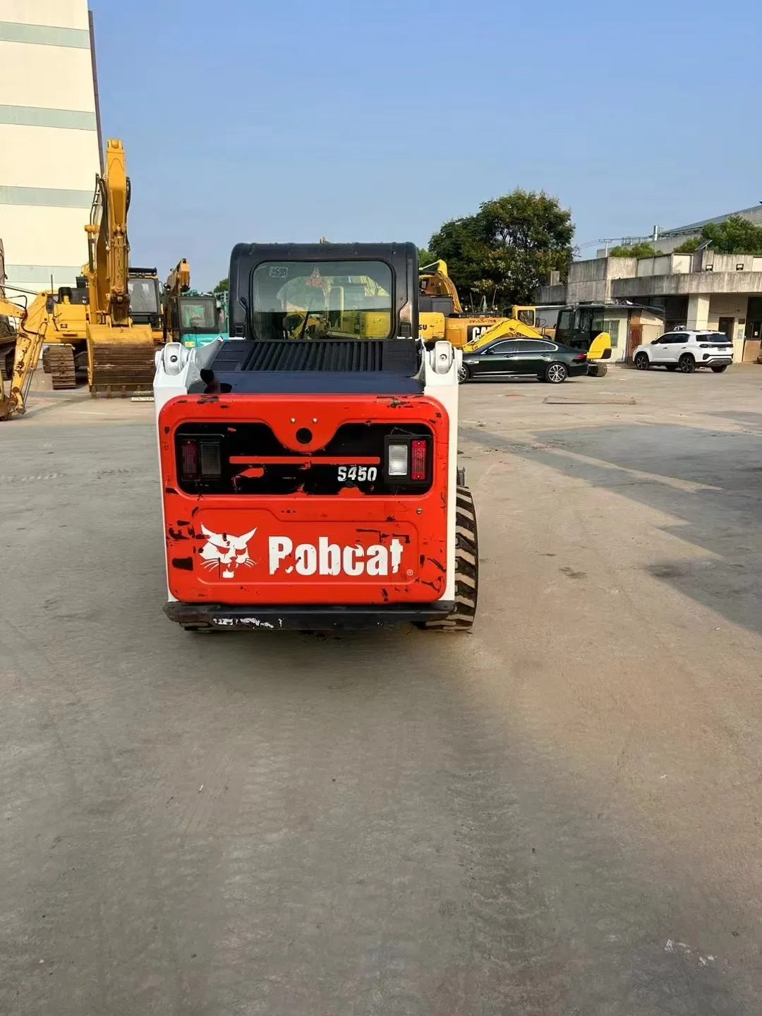 Cargadora de Oruga Bobcat S450 Usada Cargadora Mini de Segunda Mano Original EE. UU. S550 S18 S16 S300