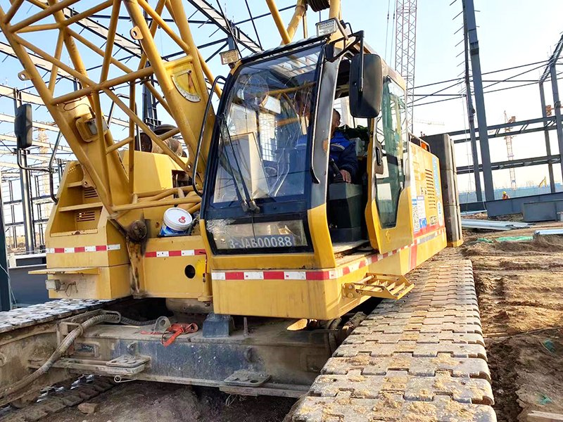 XCMG Oficial 55t 85ton 100 Ton 150t 300ton 600t 1000 Equipos de Elevación Pesada Usados Grúa Hidráulica Móvil de Oruga en Venta
