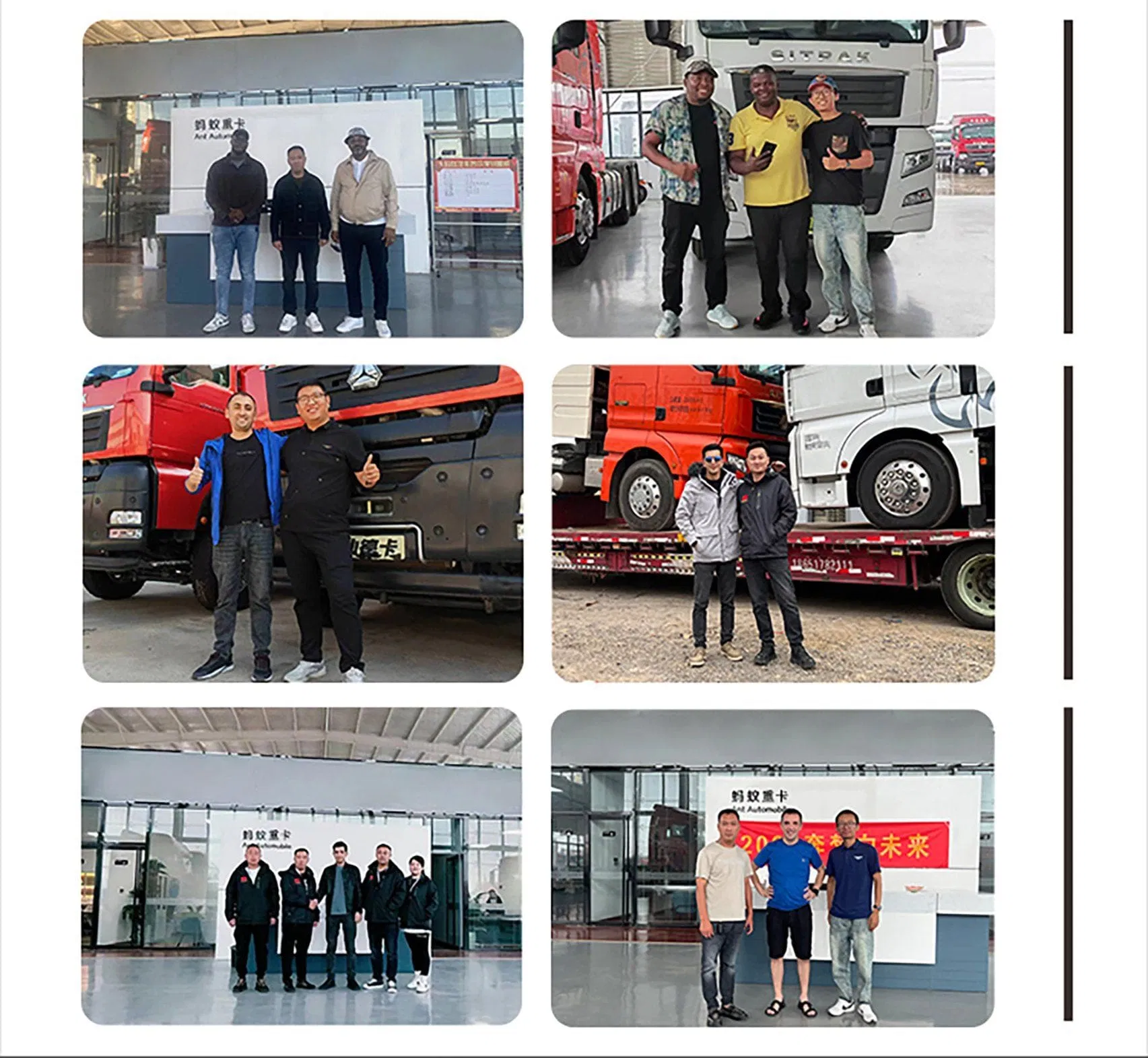 Clientes visitando nuestras instalaciones
