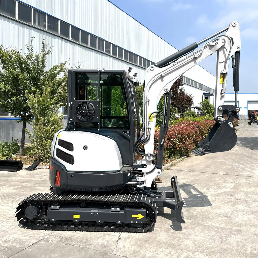 Envío Gratis Mini Excavadora 3.5 Ton EPA Granja Usada Nueva Crawler Digger Mini Bagger Motor Kubota Máquina Excavadora Precio