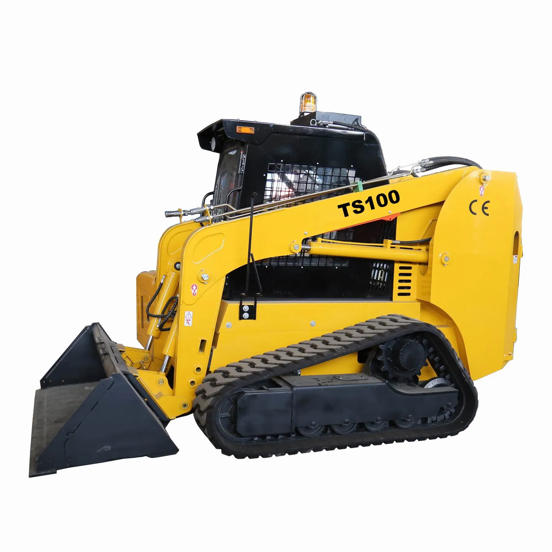 Cp Internacional Barato Nuevo Usado Mini Pequeño Neumático de Goma Ts100 Cargadora de Orugas Precio en Venta en EE. UU. Canadá Australia