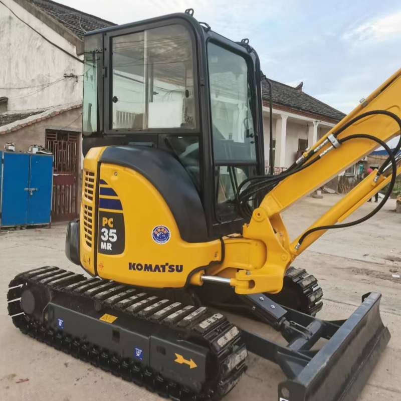 Condición Original Usado Komatsu PC35 Mini PC55 PC56 con Cabina Excavadora Japonesa