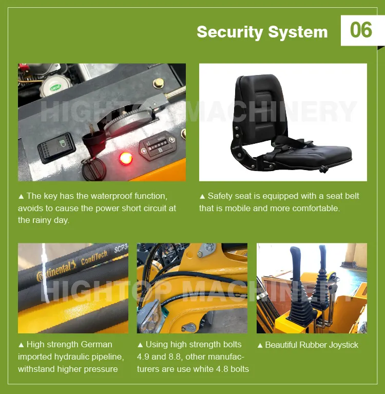CE ISO Mini Excavadora de Oruga de Alto Rendimiento para Uso Doméstico Jardín Micro Hogar Construcción Invernadero Remolcable Hidráulica en Venta