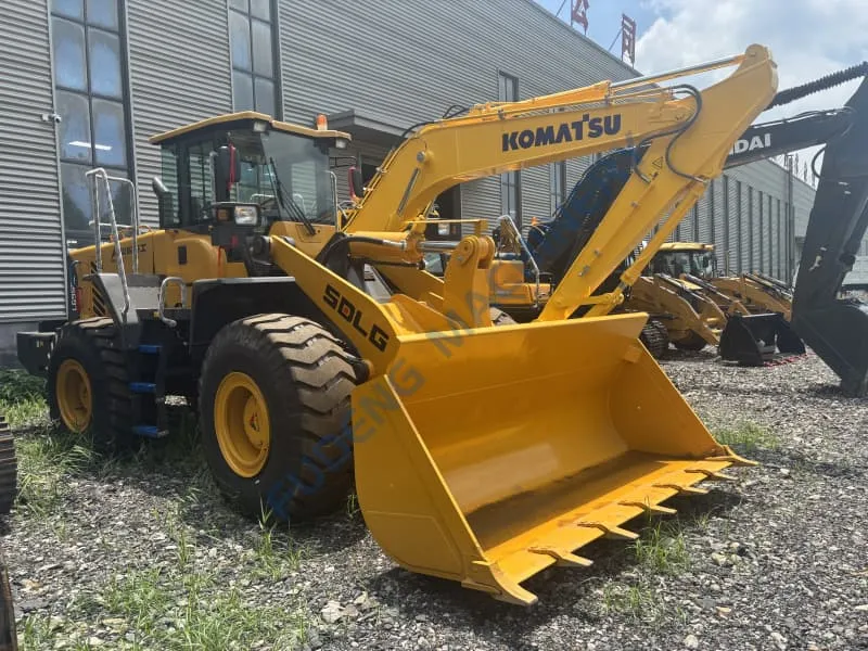 Cargadora de Ruedas Lingong 956L Usada de Alto Rendimiento con Hidráulico Frontal en Venta
