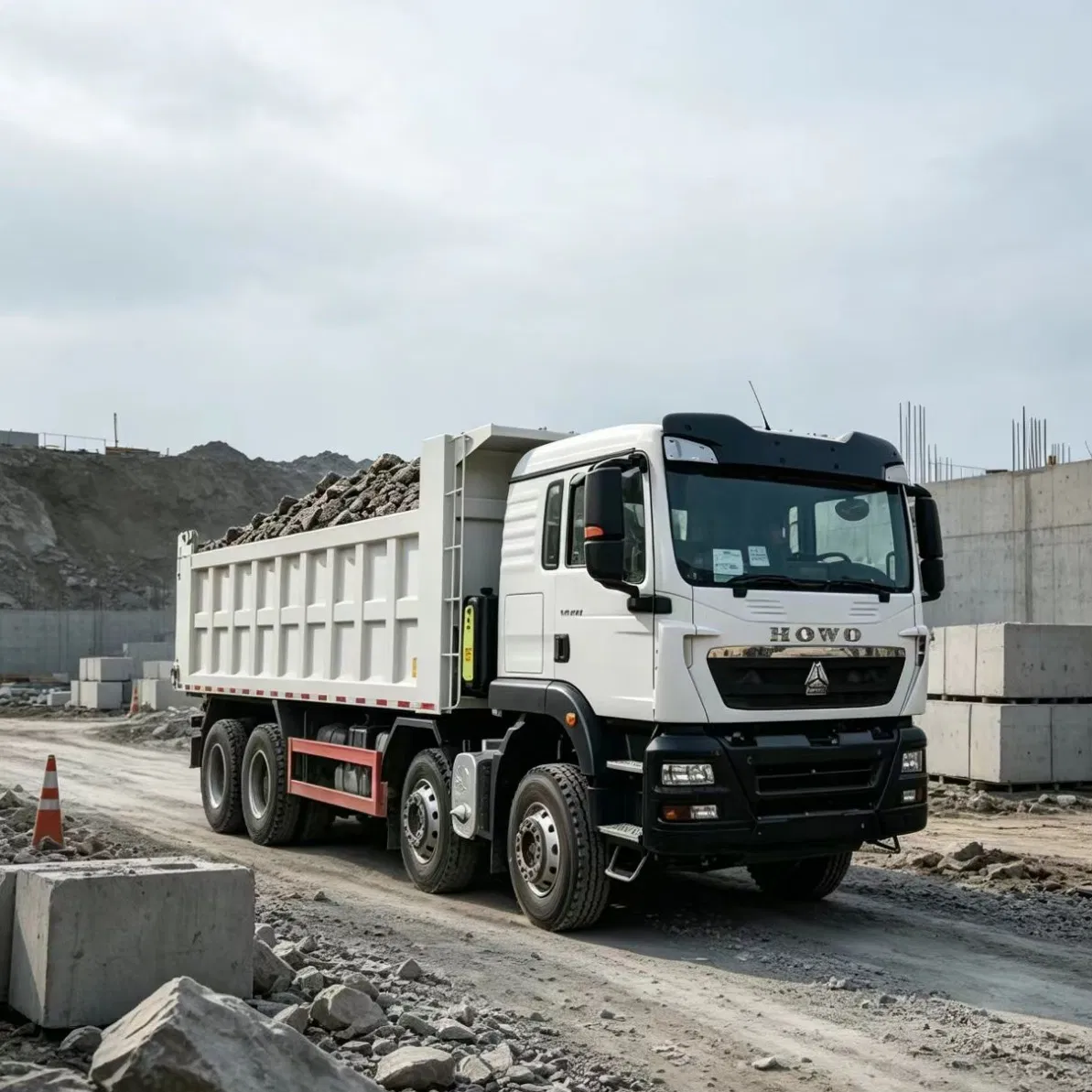 Camión Volquete Rígido 4X2 200HP 15 Toneladas para Pequeñas Granjas y Proyectos de Paisajismo