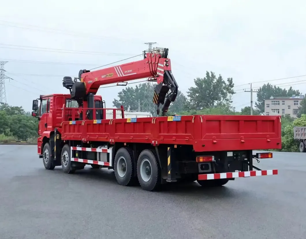 Grúa montada en camión volquete Dongfeng de radio corto