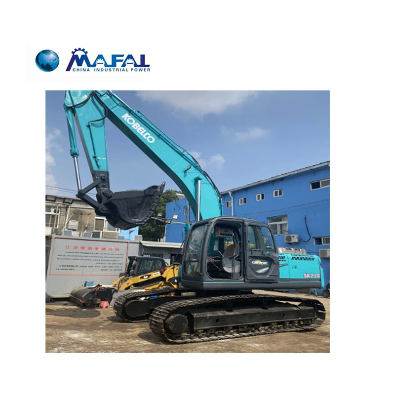 Excavadoras usadas Mini Kobelco 21t Sk210 Excavadora de oruga en venta