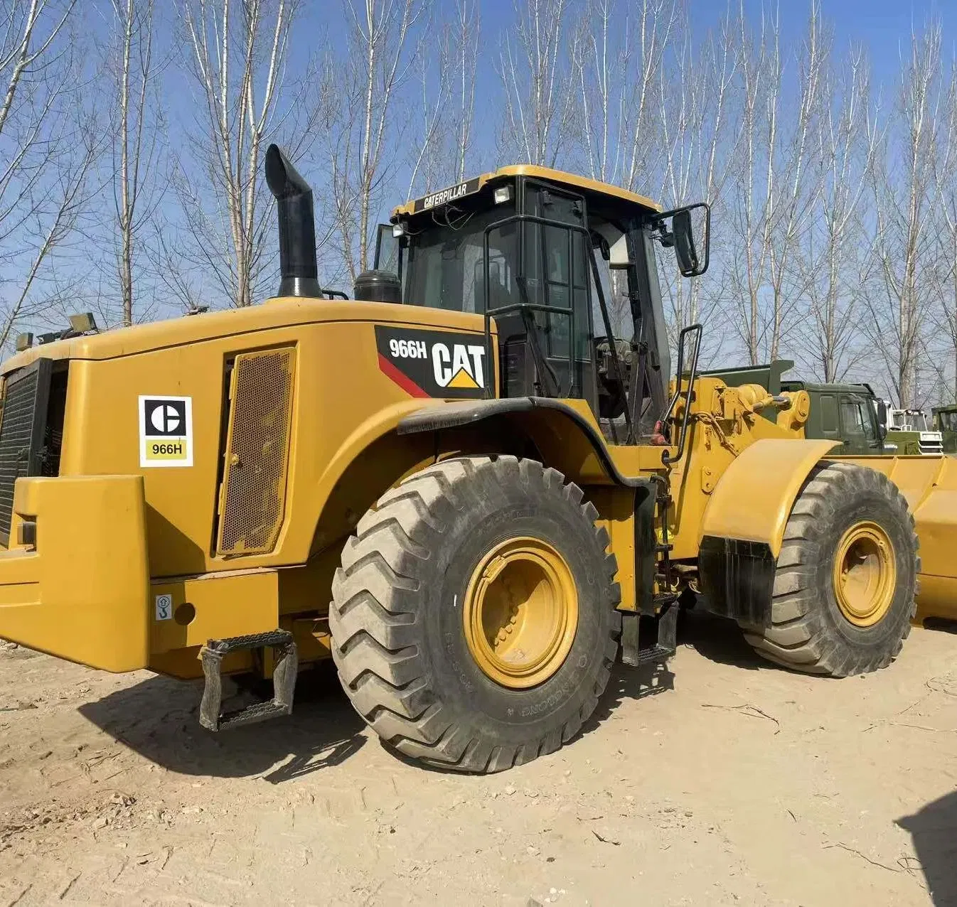 Trabajo Listo Original Usado Gato 966h Cargadora de Ruedas Inspeccionada y Mantenida