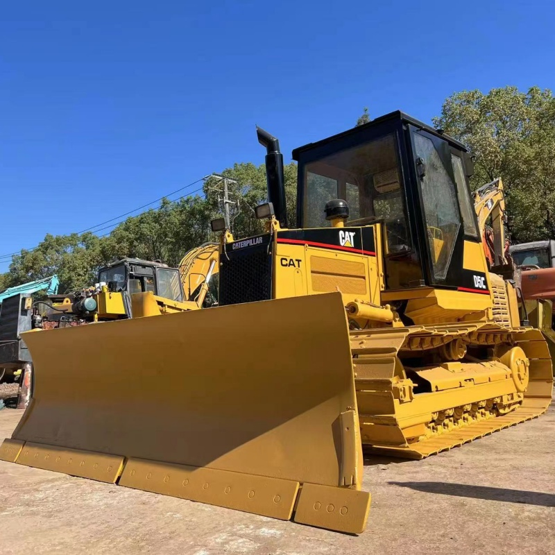 Bulldozer Caterpillar Usado de Alta Calidad Bulldozer Cat D5c D6 D8 Bulldozer de Cadenas Bulldozer de Oruga