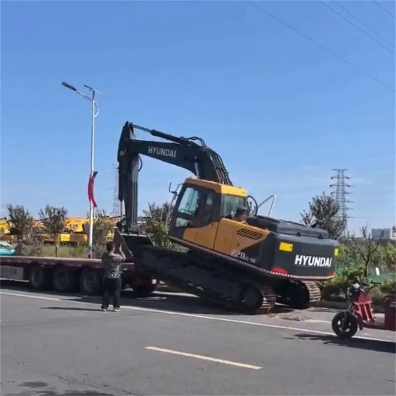 Embalaje y envío de excavadora 2