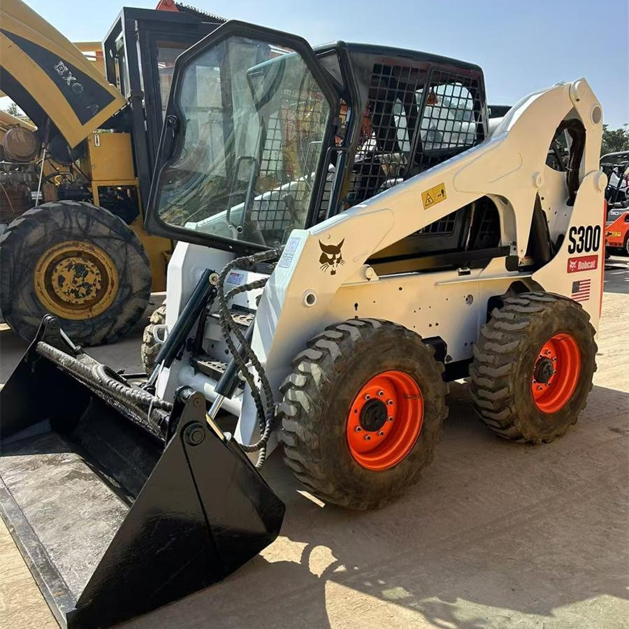 Mejor Bobcat Pequeño Usado en la Parte Delantera S300 S185 S450 Excavadora Jcb Retroexcavadora Cargadora Compacta Mini para Venta