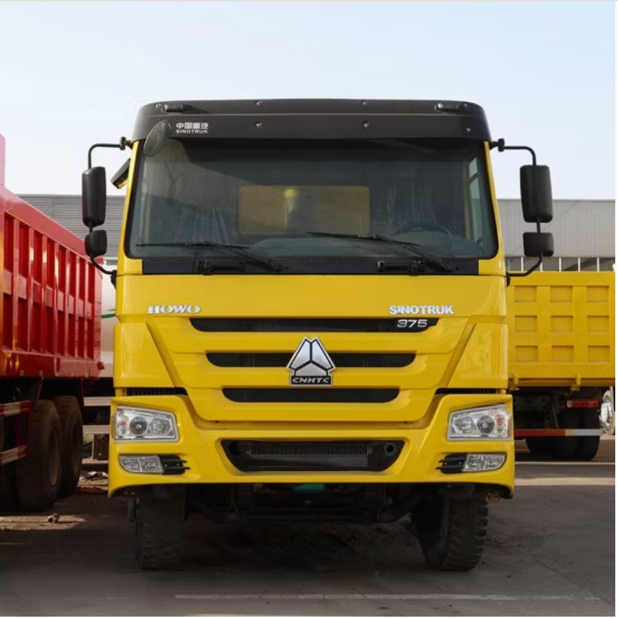 Camión volquete articulado usado HOWO de Sinotruk, Beiben, FAW, Foton para transporte de arena y piedra pesada 371HP 375HP 6X4 Camiones usados de cantera