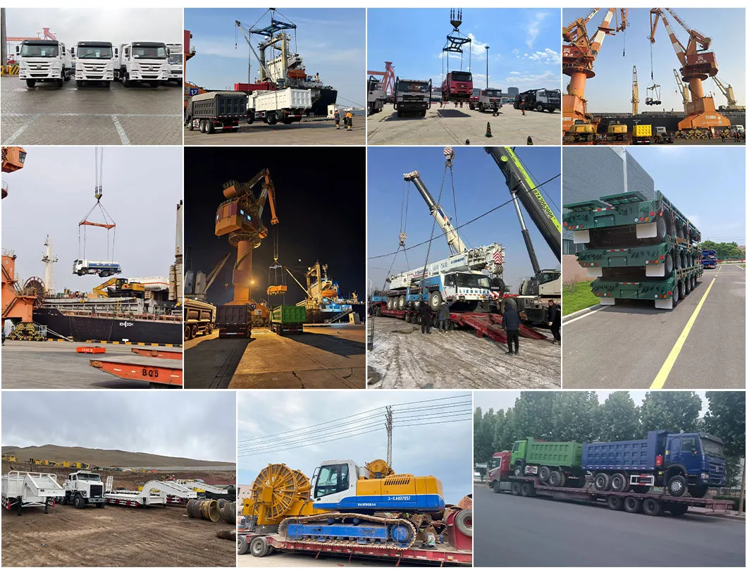 Transporte y logística internacional de carga pesada