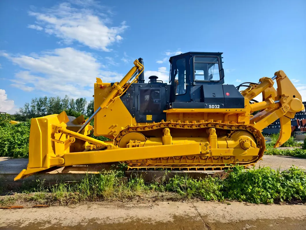 Bulldozer Shantui Usado SD32 Bulldozer de Pantano Dozers en Venta