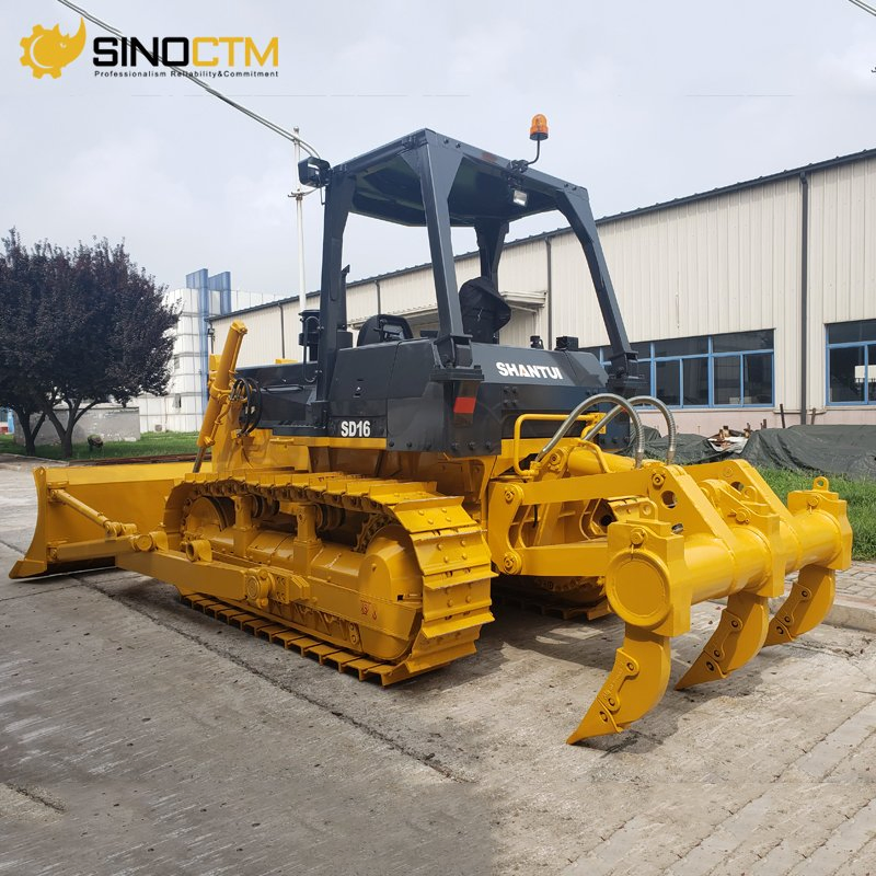 Maquinaria de Bulldozer Pesado de Segunda Mano 3.7m3 160HP Nueva o Usada 17t Bulldozers de Cadenas para Minería con Cuchilla Ripper