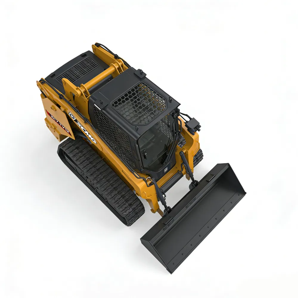 53.7kw <1t Sí 1000kg Cargadora de Ruedas Usada Xc7-TV12 Cargadora de Orugas Xc7-TV12 Mini Cargadora de Orugas 0.4m³ 0.65m³ Cubo para Manejo de Materiales