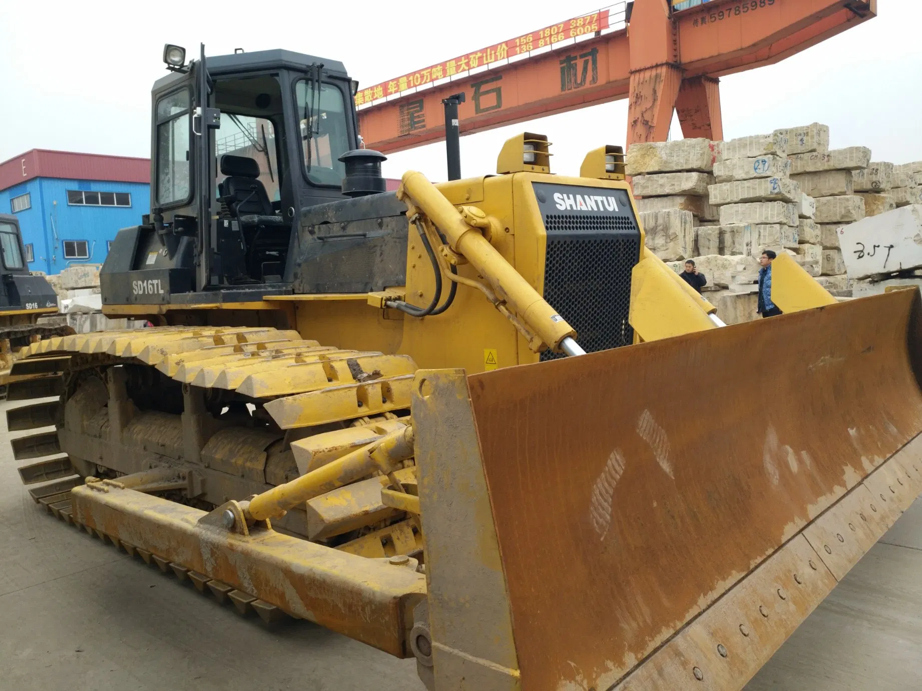 Bulldozer Shantui SD16tl Usado Bulldozer de Pantano en Buen Estado
