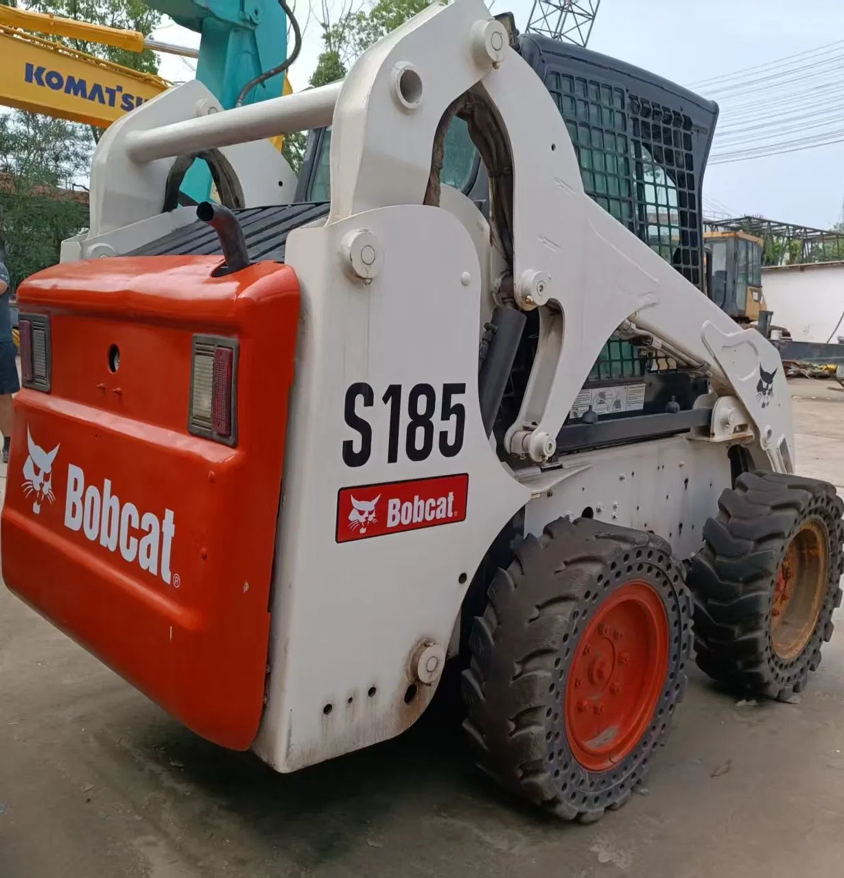 Mini Cargador Bobcat S130/S150/S160/S185/S220/S300 en Stock Usado Varios Modelos Cargador Bobcat Cargador de Oruga Usado S185 Cargador Bobcat