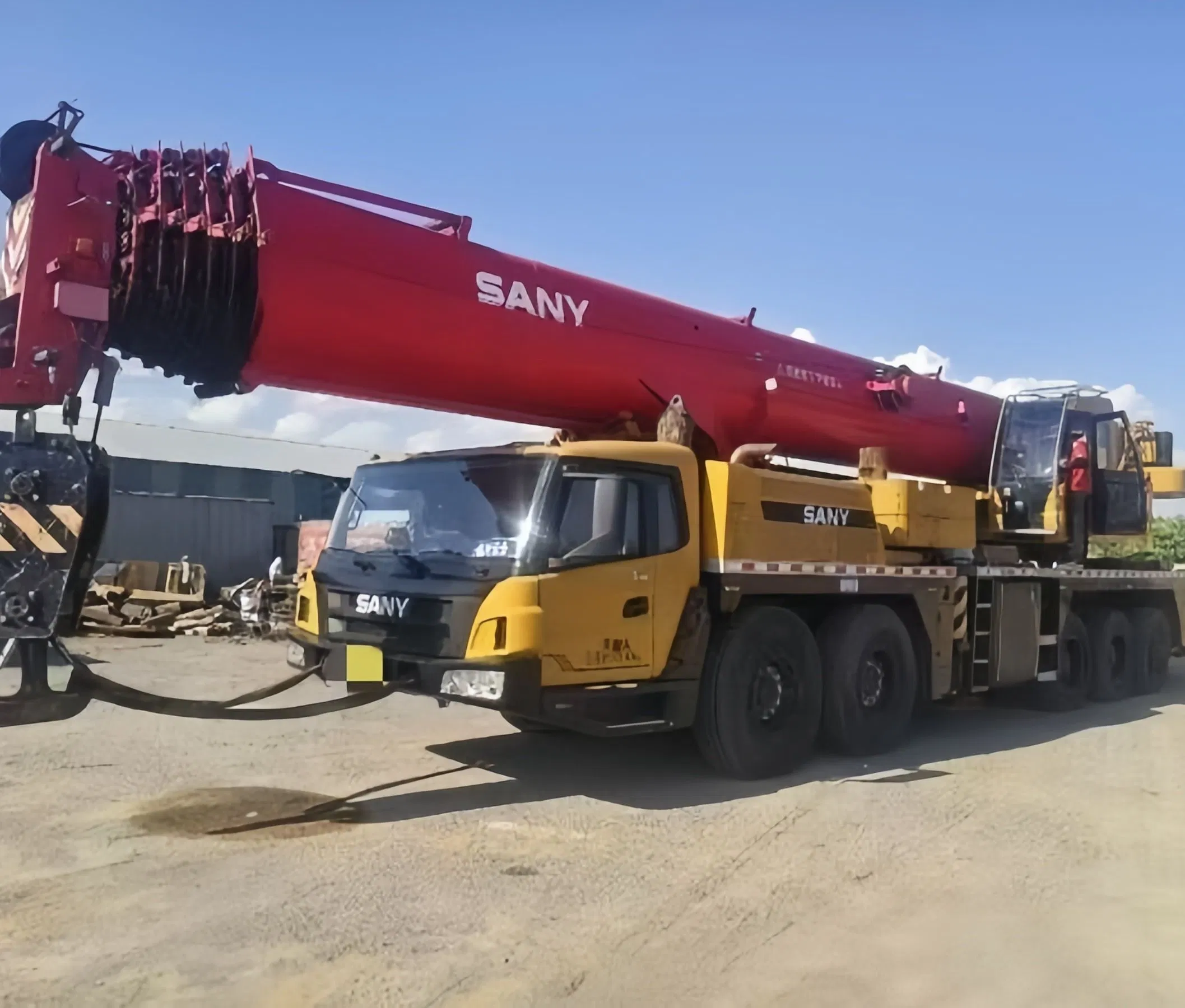 Grúa Móvil Sany usada fabricada en China Qy/Xct/Xca/Stc/Ztc 25/50/70/75/80/90/100/110/130/160/200/300/500-Ton