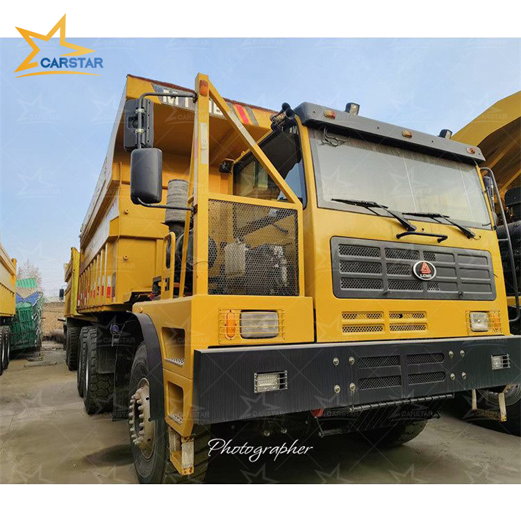 Camión volquete usado 60 toneladas camión de minería articulado de segunda mano