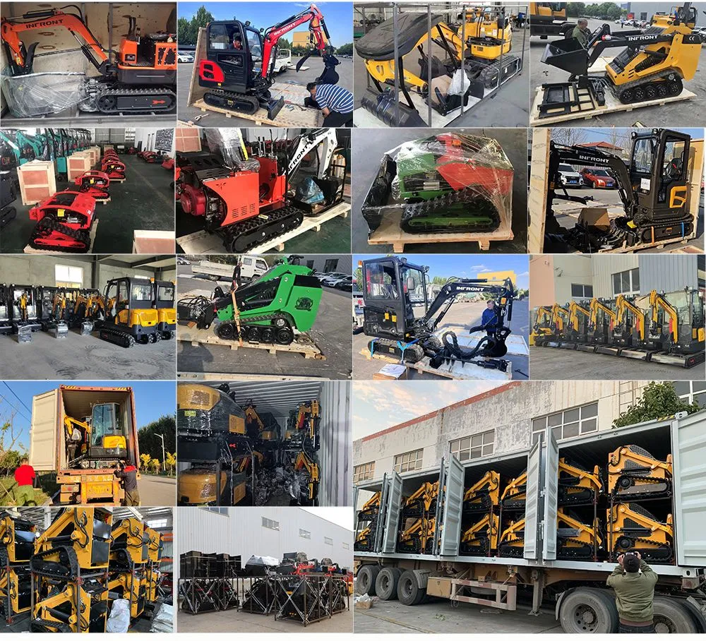 Variedad de equipos de construcción