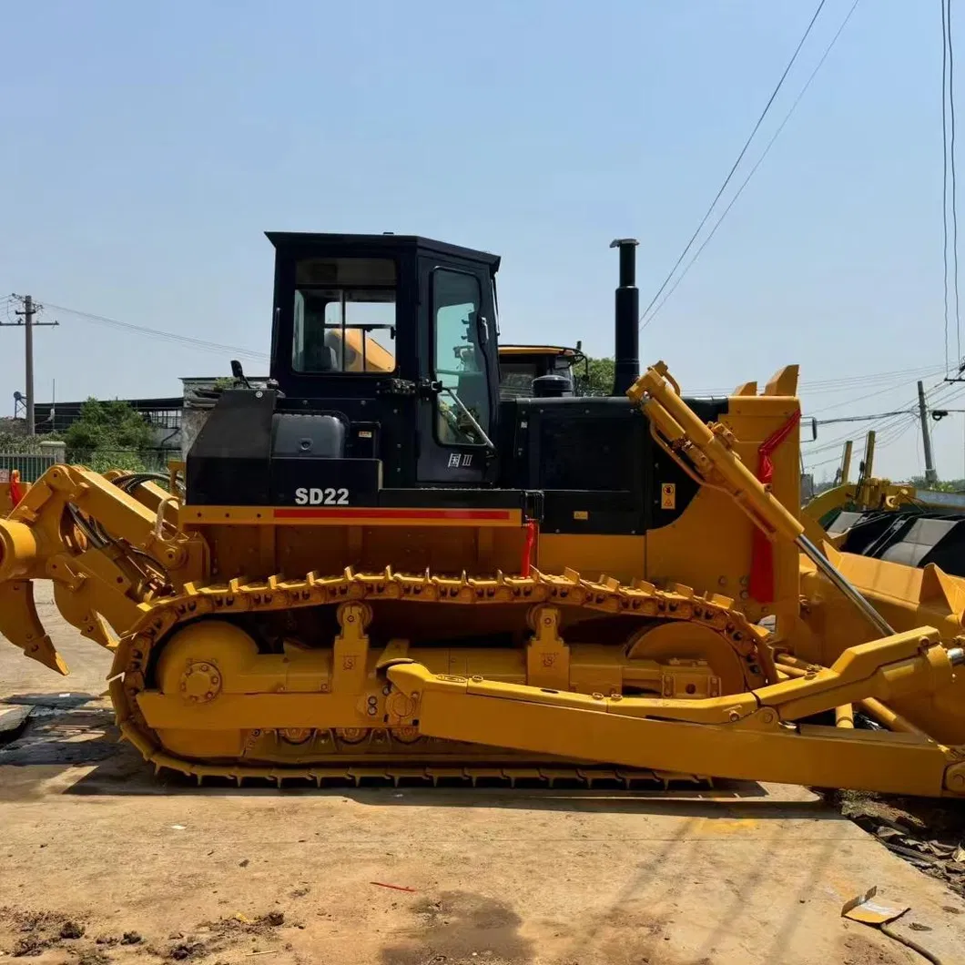 Nueva y Usada Industria de la Construcción 30 Bulldozer Crawler Usado Shantui SD22 SD32 Tractor de Oruga
