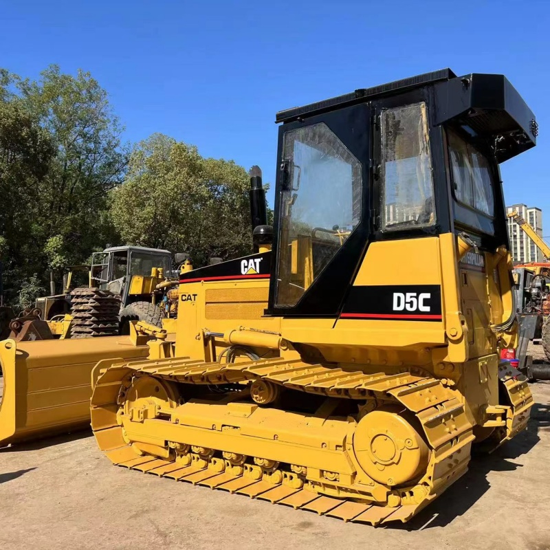 Bulldozer Caterpillar Usado de Alta Calidad Bulldozer Cat D5c D6 D8 Bulldozer de Cadenas Bulldozer de Oruga
